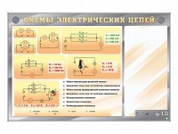 Электрифицированный стенд "Схемы электрических цепей" с маркерными полями - fgospostavki.ru - Артём