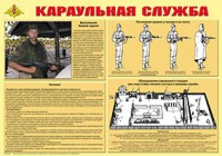 Плакат "Караульная служба" - fgospostavki.ru - Артём