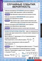 Комплект таблиц. Теория вероятностей и математическая статистика. - fgospostavki.ru - Артём