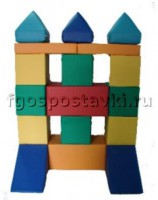 Мягкий модуль-конструктор "Башня" (17 элементов) - fgospostavki.ru - Артём