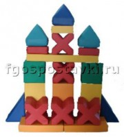 Мягкий модуль-конструктор "Башня" (21 элемент) - fgospostavki.ru - Артём