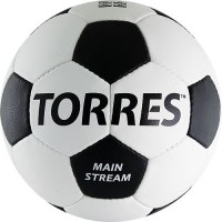Мяч футбольный TORRES Main Stream (размер 4, синтетическая кожа, тренировочный) - fgospostavki.ru - Артём