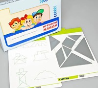 Игровой набор "Танграм" (с комплектом карточек) - fgospostavki.ru - Артём