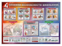 Стенд-уголок "Правила безопасности школьника" - fgospostavki.ru - Артём
