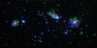 Настенный фиброоптический ковер "Млечный путь" 150х150, 450 точек - fgospostavki.ru - Артём