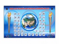 Электрифицированный стенд "Виды состязаний современных Олимпийских игр" - fgospostavki.ru - Артём
