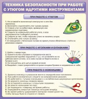 Стенд "Техника безопасности при работе с утюгом" - fgospostavki.ru - Артём