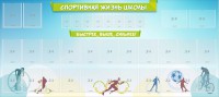 Стенд "Спортивная жизнь школы" - fgospostavki.ru - Артём