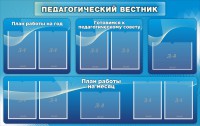 Стенд "Педагогический вестник" - fgospostavki.ru - Артём