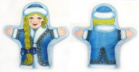 Кукла-рукавичка "Снегурочка" - fgospostavki.ru - Артём