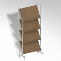 Стеллаж на металлокаркасе демонстрационный - fgospostavki.ru - Артём