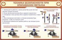Стенд "Техника безопасности при опиливании металла" - fgospostavki.ru - Артём