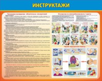 Стенд "Инструктажи" - fgospostavki.ru - Артём