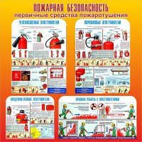 Стенд "Пожарная безопасность" Вариант 2 - fgospostavki.ru - Артём