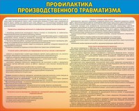 Стенд "Профилактика производственного травматизма" - fgospostavki.ru - Артём