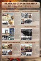 Стенд "Великая отечественная война (события)" - fgospostavki.ru - Артём