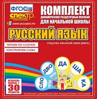 Динамические раздаточные пособия. Русский язык (веера). Читаем по слогам (слоги из двух букв). Конструируем слова (слоги из двух и трех букв). - fgospostavki.ru - Артём