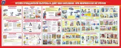 Стенд "Уголок гражданской обороны и действия населения в чрезвычайных ситуациях" - fgospostavki.ru - Артём