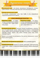 Стенд "Музыкальные жанры" - fgospostavki.ru - Артём