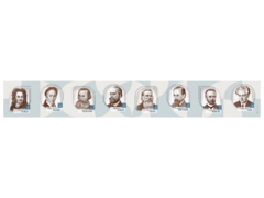 Стенд-лента "Выдающиеся ученые-историки" - fgospostavki.ru - Артём