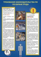 Комплект плакатов "Охрана труда на объекте" - fgospostavki.ru - Артём