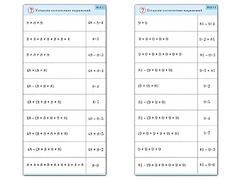 Комплект карточек (10) "Обучающий калейдоскоп. Умножение на 7, 8 и 9" - fgospostavki.ru - Артём