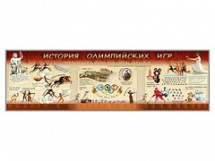 Настенное полотно "История Олимпийских игр" - fgospostavki.ru - Артём