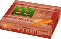 Счетный материал на магнитах "Овощи" - fgospostavki.ru - Артём