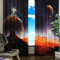 Комплект светонепроницаемых штор "Марсианская одиссея" - fgospostavki.ru - Артём