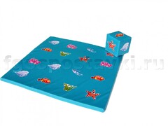 Игровой мат "Море" с кубиком - fgospostavki.ru - Артём