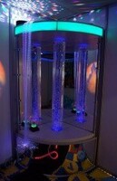 Релаксационный уголок «Отражение» с пузырьковой колонной и фиберволокном - fgospostavki.ru - Артём