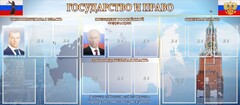 Стенд "Государство и право" - fgospostavki.ru - Артём