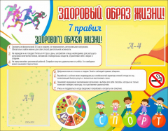 Стенд "Здоровый образ жизни" - fgospostavki.ru - Артём
