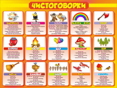 Стенд "Чистоговорки", часть 1 - fgospostavki.ru - Артём
