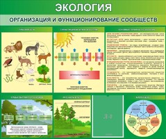Стенд "Экология. Организация и функционирование сообществ" - fgospostavki.ru - Артём