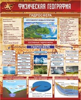 Стенд "Физическая география. Гидросфера" Вариант 1 - fgospostavki.ru - Артём
