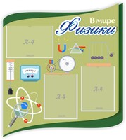 Стенд "В мире физики" - fgospostavki.ru - Артём