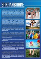 Стенд "Закаливание" - fgospostavki.ru - Артём