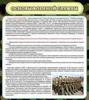 Стенд "Основы военной службы" - fgospostavki.ru - Артём
