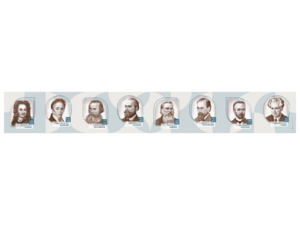 Стенд-лента "Выдающиеся ученые-историки" - fgospostavki.ru - Артём