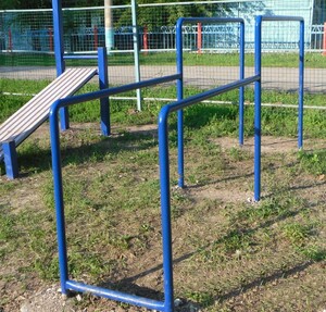 Брусья параллельные разноуровневые (ГТО) - fgospostavki.ru - Артём