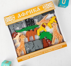 Конструктор "Африка", 35 элементов - fgospostavki.ru - Артём