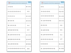 Комплект карточек (10) "Обучающий калейдоскоп. Умножение на 7, 8 и 9" - fgospostavki.ru - Артём