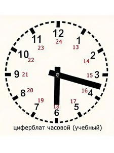 Часовой циферблат раздаточный - fgospostavki.ru - Артём