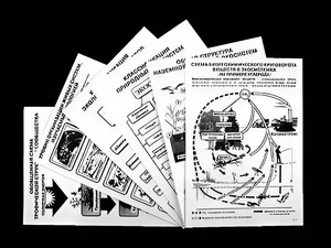 Комплект таблиц по экологии "Экосистема-экологическая единица окружающей среды" (ламинированные, А4, 12 штук) - fgospostavki.ru - Артём