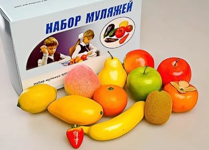Набор муляжей фруктов - fgospostavki.ru - Артём