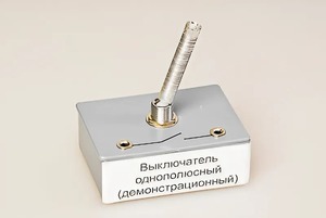 Выключатель однополюсный (демонстрационный) - fgospostavki.ru - Артём