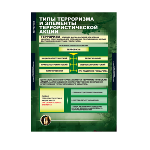 Комплект таблиц. ОБЖ. Терроризм. - fgospostavki.ru - Артём