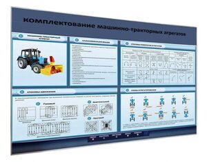 Электрифицированный светодинамический стенд «Комплектование машинно-тракторных агрегатов» - fgospostavki.ru - Артём