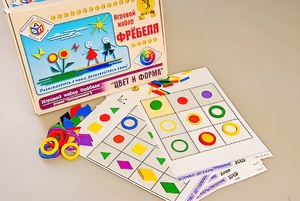 Игровой набор Фребеля "Цвет и форма" (серия "Эксперимент") - fgospostavki.ru - Артём